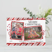 Carte photo de Noël (Debout devant)