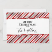 Carte photo de Noël (Dos)