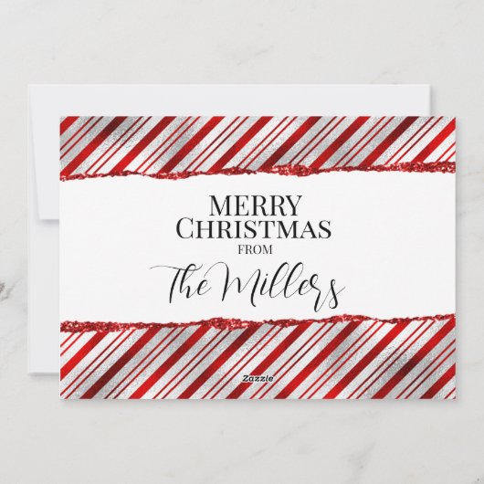 Carte photo de Noël (Dos)