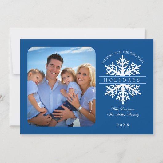 Carte photo de Noël (Devant)
