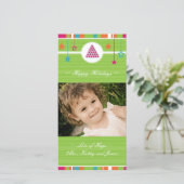 Carte photo de Noël (4x8) (Debout devant)