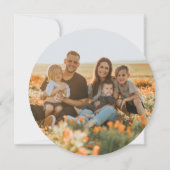 Carte photo de Noël au cacao chaud (Dos)