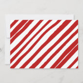 Carte photo de Noël - Camion rouge Vintage (Dos)