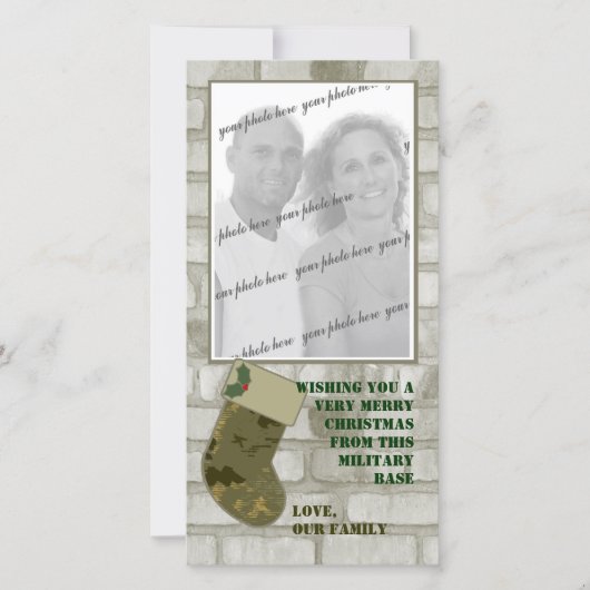 Carte photo de Noël Camo (Devant)