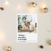 Carte Photo de Noël | Citation de Noël | Joyeux Fêtes