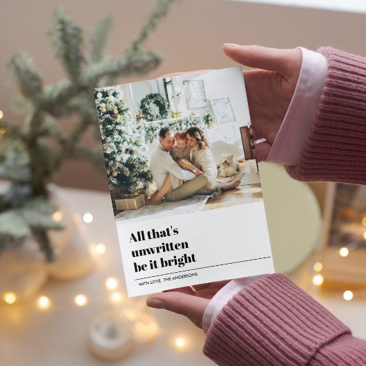 Carte Photo de Noël | Citation de Noël | Joyeux Fêtes