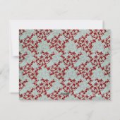 Carte photo de Noël classique (Dos)