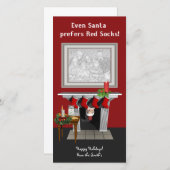 Carte photo de Noël de Boston (Devant / Derrière)