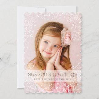 Carte photo de Noël de Noël