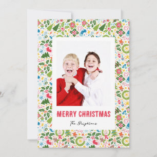 Carte photo de Noël de toutes les joies choses