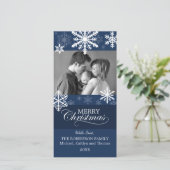 Carte photo de Noël des snowflèches (Debout devant)