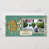 Carte photo de Noël Dreamel Camels (Devant)