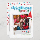 Carte photo de Noël ELF sie (Devant / Derrière)