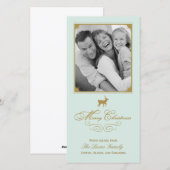 Carte photo de Noël et de Noël (Devant / Derrière)