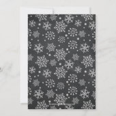 Carte photo de Noël Famille Chalkboard Cute (Dos)