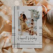 Carte photo de Noël Jour férié de Noël