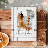 Carte photo de Noël Jour férié de Noël