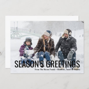 Carte photo de Noël Joyeuses Fêtes