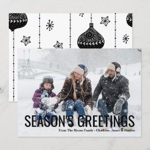 Carte Photo de Noël Joyeuses Fêtes