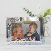 Carte photo de Noël Joyeux Noël (Debout devant)