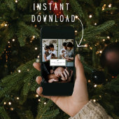 Carte photo de Noël Joyeux pour la famille