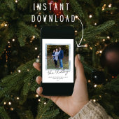 Carte photo de Noël Joyeux pour la famille