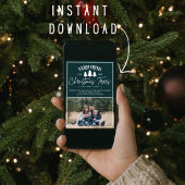 Carte photo de Noël Joyeux pour la famille