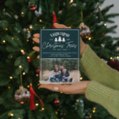 Carte photo de Noël Joyeux pour la famille