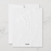 Carte photo de Noël minimaliste moderne (Dos)