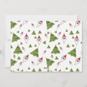 CARTE PHOTO de Noël moderne LOL not Ho Ho Ho (Dos)