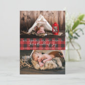 Carte photo de Noël - Nuits sans silence (Debout devant)