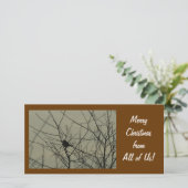 Carte photo de Noël : Petit Oiseau (Debout devant)