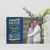 Carte photo de Noël Prince of Peace (Debout devant)