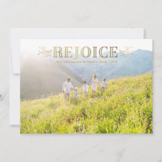 Carte photo de Noël Rejoignez
