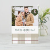 Carte photo de Noël Russe moderne (Debout devant)