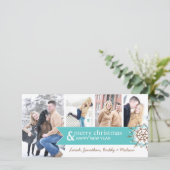 Carte photo de Noël Whimsical (Debout devant)