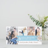 Carte photo de Noël Whimsical (Debout devant)