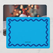 Carte photo de papier à lettres personnalisé (Devant / Derrière)