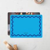 Carte photo de papier à lettres personnalisé (Devant/Arrière en situation)