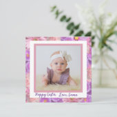 Carte photo de Pâques, imprimable et téléchargeabl (Debout devant)