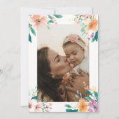 Carte Photo de Pâques personnalisée | Printemps (Devant)