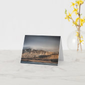 Carte Photo de paysage de Svalbard (Fleur jaune)