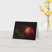 Carte photo de pomme (Fleur jaune)