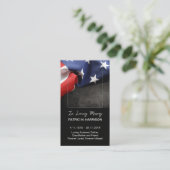 CARTE PHOTO de prière commémorative du drapeau amé (Debout devant)