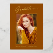 Carte photo de qualité supérieure avec écriture él (Recto)