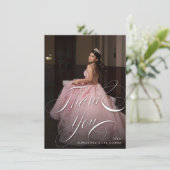 Carte photo de Quinceanera Merci (Debout devant)