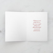 Carte photo de rayures et de flocons de neige de (Intérieur)