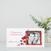 Carte photo de Red Hearts (Debout devant)