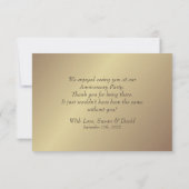 Carte photo de remerciement d'anniversaire de mari (Dos)