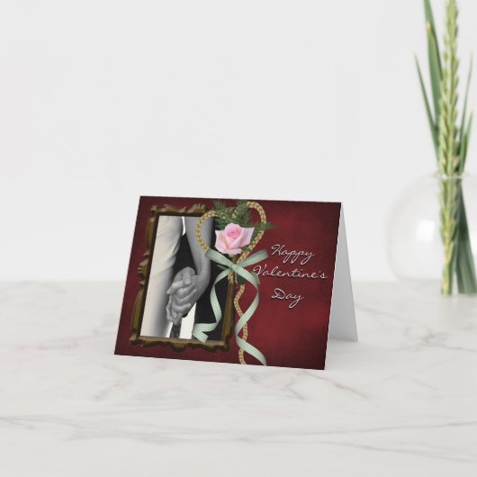 Carte photo de Saint-Valentin (Devant)